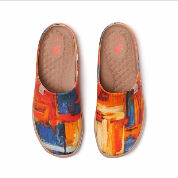 UIN, men\'s Colorful Slip-On Shoes, Sz 10.5. NWOT Colorful Zone Malaga main image 8